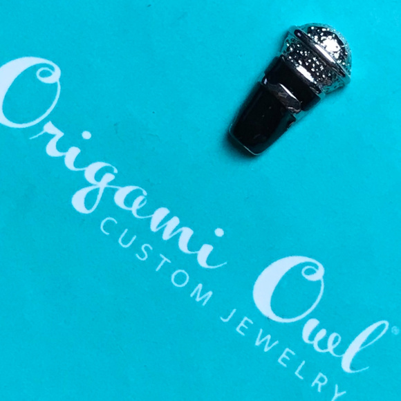 5 for $19 Origami Owl Microphone Retired 2J - Picture 1 of 3